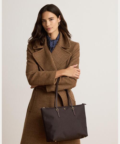 LAUREN RALPH LAUREN(ローレン ラルフ ローレン)の「オックスフォード ミディアム Keaton トート(トートバッグ・レディース・ブラウン・ONE)」の2枚目の写真