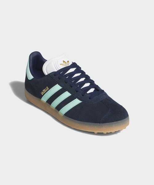 adidas(アディダス)の「オリジナルスゴルフ ガゼル ゴルフ【adidas Golf/アディダスゴルフ】(スニーカー・メンズ・ブルー系その他2・22.5cm/23.5cm/24.5cm/25.5cm/26.5cm/27.5cm/28.5cm/23.0cm/24.0cm/25.0cm/26.0cm/27.0cm/28.0cm/29.0cm/22.0cm)」の8枚目の写真