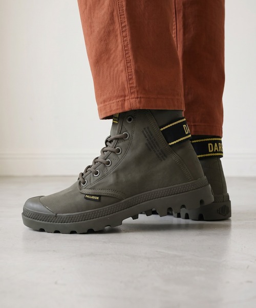 PALLADIUM（パラディウム）の「PAMPA HI DARE II キャンバススニーカー（スニーカー・メンズ・カーキ・27cm/24cm/25.5cm/25cm/26.5cm/26cm/27.5cm/23.5cm/24.5cm）」の10枚目の写真