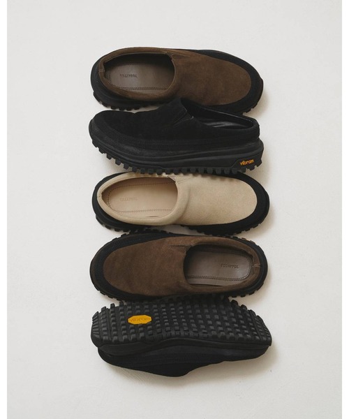TODAYFUL（トゥデイフル）の「Vibramsole Leather Sabot 12611032（スリッポン・レディース・オリーブ/ブラック/ベージュ・36/37/38）」の8枚目の写真
