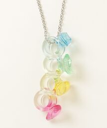 amok（アモク）の「amok/アモク/4RINGS NECKLACE（ネックレス）」