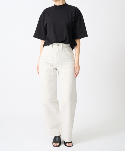 TANAKA(タナカ)の「【TANAKA/タナカ】別注 NEW CLASSIC WORK JEANS(デニムパンツ・レディース・ホワイト/ブラック/インディゴブルー・25/26/27)」の9枚目の写真