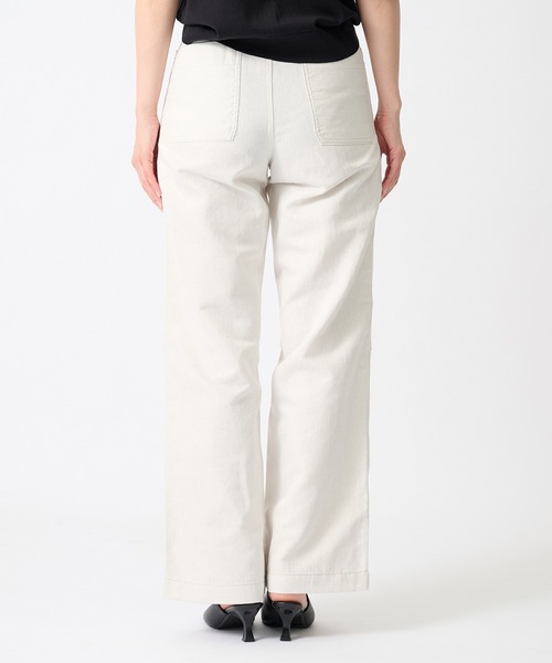 TANAKA(タナカ)の「【TANAKA/タナカ】別注 NEW CLASSIC WORK JEANS(デニムパンツ・レディース・ホワイト/ブラック/インディゴブルー・25/26/27)」の6枚目の写真