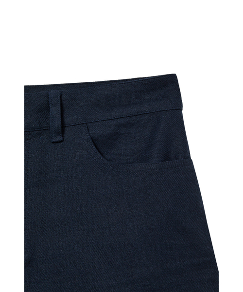 DEINET(ダイニット)の「DEINET D LOGO LINEN SHORTS IN NAVY(その他パンツ・レディース・その他・S/M)」の5枚目の写真
