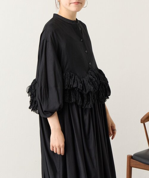 BEARDSLEY（ビアズリー）の「プリーツシフォンワンピ《HiROMITHiSTLE》（ワンピース・レディース・ブラック・FREE）」の14枚目の写真
