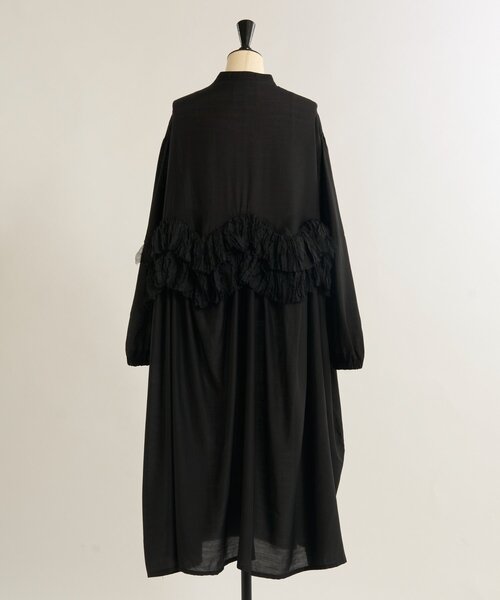 BEARDSLEY（ビアズリー）の「プリーツシフォンワンピ《HiROMITHiSTLE》（ワンピース・レディース・ブラック・FREE）」の6枚目の写真