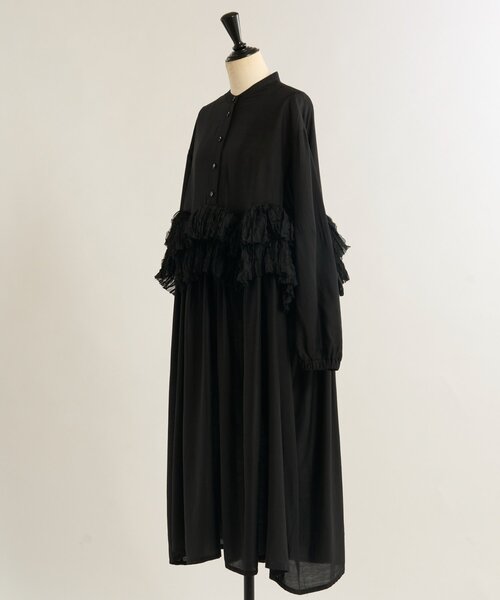 BEARDSLEY（ビアズリー）の「プリーツシフォンワンピ《HiROMITHiSTLE》（ワンピース・レディース・ブラック・FREE）」の7枚目の写真