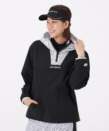 【new balance golf】袖脱着 2WAY ハーフジップ プルオーバー フーディー (WOMENS)