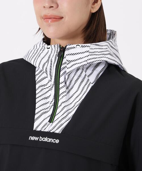New Balance Golf(ニューバランスゴルフ)の「【new balance golf】袖脱着 2WAY ハーフジップ プルオーバー フーディー (WOMENS)(その他トップス・レディース・ホワイト/ブラック・SMALL/MEDIUM/LARGE)」の9枚目の写真
