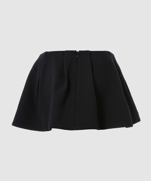SHUSHU/TONG（シュシュトン）の「Pleated Mini Skirt（スカート・レディース・ネイビー・8/6）」の2枚目の写真