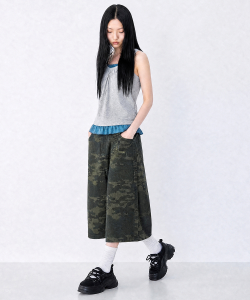 ARTISTWEAR（アーティストウェア）の「[ATW] カモフィールドバミューダパンツ（その他パンツ・レディース・その他・SMALL/MEDIUM/LARGE/X-LARGE/XX-LARGE）」の4枚目の写真
