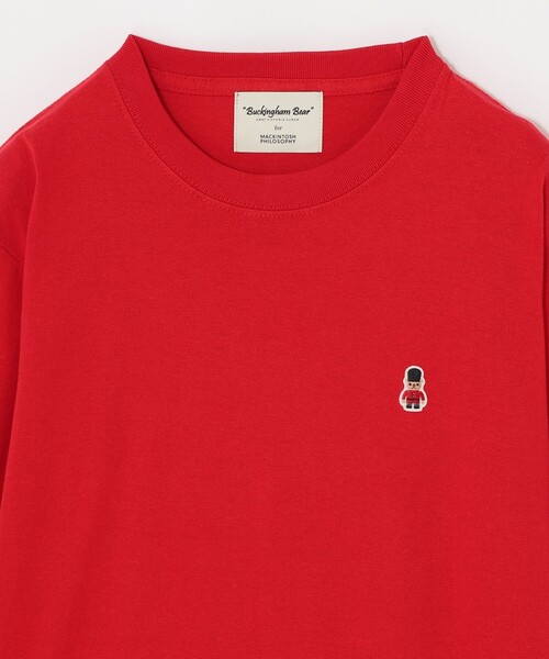 MACKINTOSH PHILOSOPHY(マッキントッシュ フィロソフィー)の「【WEB&一部店舗限定】バッキンガムベア ワッペンロンT(Tシャツ/カットソー・レディース・パープル系その他4/ホワイト/レッド系その他2/ダークネイビー/ブルー系その他4/ホワイト系その他・38)」の8枚目の写真