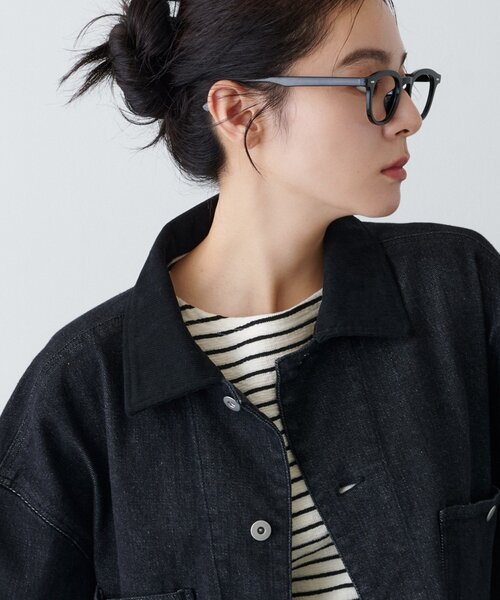 CIAOPANIC TYPY(チャオパニックティピー)の「【UNISEX】柔らかヴィンテージTYPYDENIMジャケット(ブルゾン・メンズ・ブラウン/インディゴブルー/ブラック・ONE SIZE)」の10枚目の写真