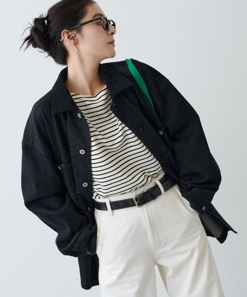 CIAOPANIC TYPY(チャオパニックティピー)の「【UNISEX】柔らかヴィンテージTYPYDENIMジャケット(ブルゾン・メンズ・ブラウン/インディゴブルー/ブラック・ONE SIZE)」の11枚目の写真