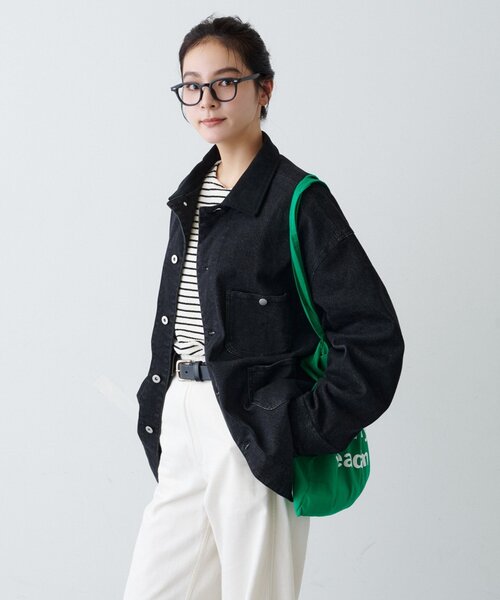 CIAOPANIC TYPY(チャオパニックティピー)の「【UNISEX】柔らかヴィンテージTYPYDENIMジャケット(ブルゾン・メンズ・ブラウン/インディゴブルー/ブラック・ONE SIZE)」の12枚目の写真