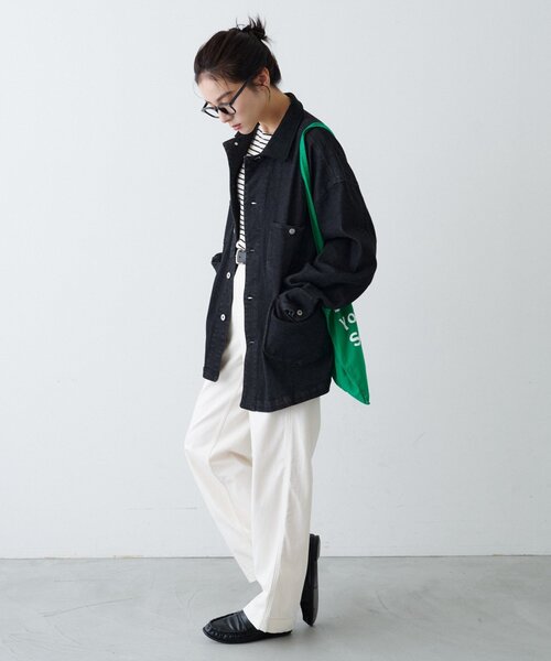 CIAOPANIC TYPY(チャオパニックティピー)の「【UNISEX】柔らかヴィンテージTYPYDENIMジャケット(ブルゾン・メンズ・ブラウン/インディゴブルー/ブラック・ONE SIZE)」の16枚目の写真