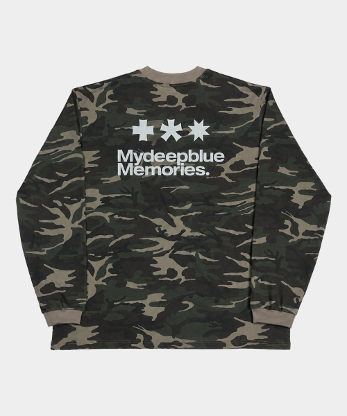 MM SYMBOL LOGO CAMO LONG SLEEVE #3（Tシャツ/カットソー