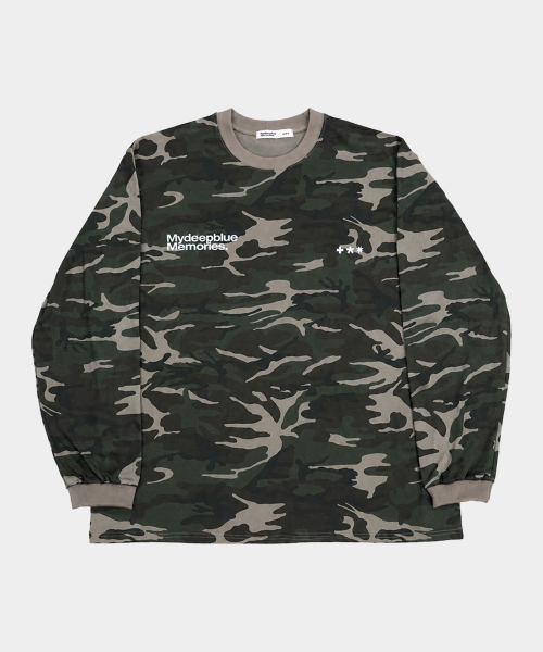 MM SYMBOL LOGO CAMO LONG SLEEVE #3（Tシャツ/カットソー