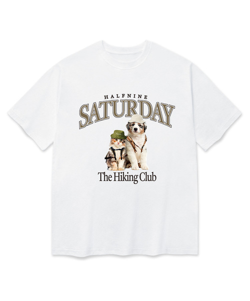 HALFNINE（ハーフナイン）の「ハイキングクラブ 半袖Tシャツ F05BRD_HBX11045（Tシャツ/カットソー・メンズ・グレー系その他/ブラック/ブルー/ホワイト・S/XL/L/M）」の2枚目の写真