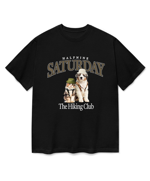 HALFNINE（ハーフナイン）の「ハイキングクラブ 半袖Tシャツ F05BRD_HBX11045（Tシャツ/カットソー・メンズ・グレー系その他/ブラック/ブルー/ホワイト・S/XL/L/M）」の3枚目の写真