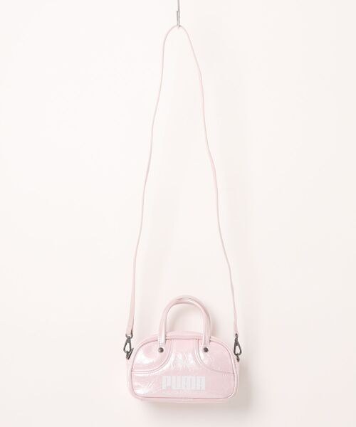 PUMA(プーマ)の「PUMA プーマ W 1976 LUSTRE MICRO GRIP BAG カジュアルバッグ 092862 02P.PINK/METAL(ボディバッグ/ウエストポーチ・レディース・ピンク・FREE)」の1枚目の写真