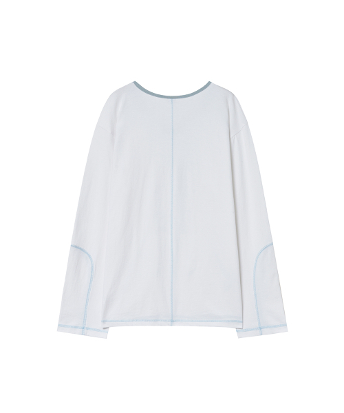 RENSE(レンセ)の「Beads String Long Sleeve White(Tシャツ/カットソー・レディース・その他・OS)」の2枚目の写真