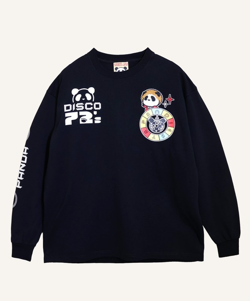 PANDIESTA(パンディエスタ)の「ディスコソウルパンダロンT(M2)(Tシャツ/カットソー・メンズ・ホワイト/ブラック・XL/XXL/M/L)」の3枚目の写真