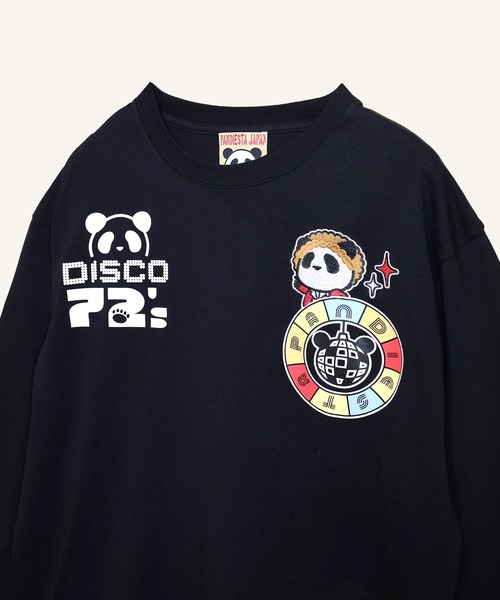 PANDIESTA(パンディエスタ)の「ディスコソウルパンダロンT(M2)(Tシャツ/カットソー・メンズ・ホワイト/ブラック・XL/XXL/M/L)」の4枚目の写真
