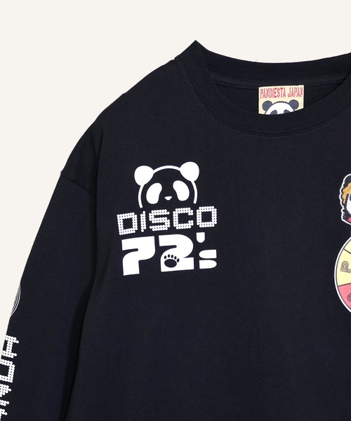 PANDIESTA(パンディエスタ)の「ディスコソウルパンダロンT(M2)(Tシャツ/カットソー・メンズ・ホワイト/ブラック・XL/XXL/M/L)」の5枚目の写真