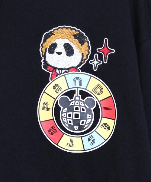 PANDIESTA(パンディエスタ)の「ディスコソウルパンダロンT(M2)(Tシャツ/カットソー・メンズ・ホワイト/ブラック・XL/XXL/M/L)」の6枚目の写真