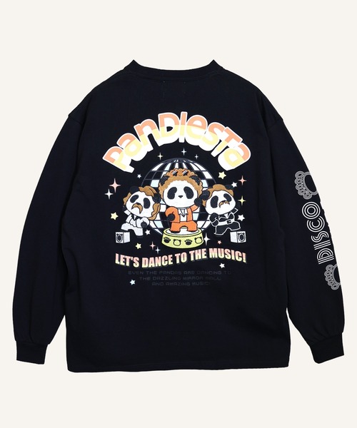 PANDIESTA(パンディエスタ)の「ディスコソウルパンダロンT(M2)(Tシャツ/カットソー・メンズ・ホワイト/ブラック・XL/XXL/M/L)」の7枚目の写真
