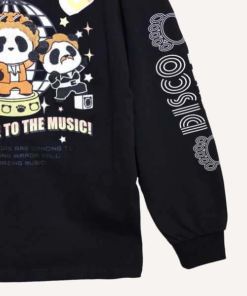 PANDIESTA(パンディエスタ)の「ディスコソウルパンダロンT(M2)(Tシャツ/カットソー・メンズ・ホワイト/ブラック・XL/XXL/M/L)」の9枚目の写真