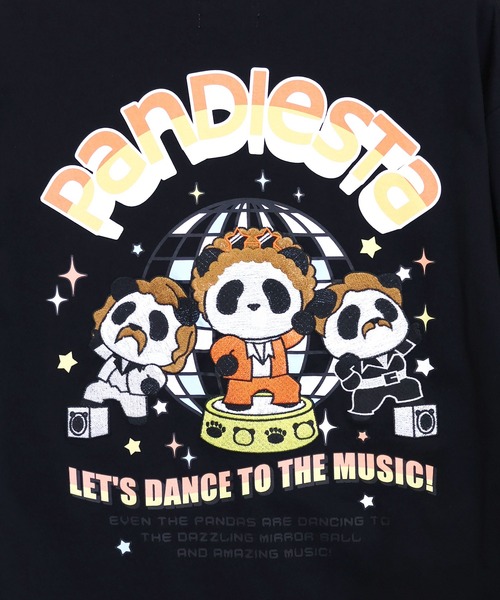 PANDIESTA(パンディエスタ)の「ディスコソウルパンダロンT(M2)(Tシャツ/カットソー・メンズ・ホワイト/ブラック・XL/XXL/M/L)」の8枚目の写真