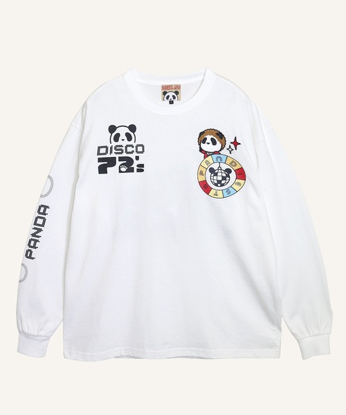 PANDIESTA(パンディエスタ)の「ディスコソウルパンダロンT(M2)(Tシャツ/カットソー・メンズ・ホワイト/ブラック・XL/XXL/M/L)」の10枚目の写真