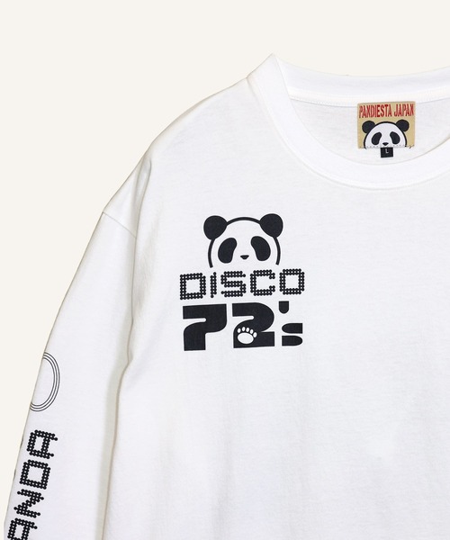 PANDIESTA(パンディエスタ)の「ディスコソウルパンダロンT(M2)(Tシャツ/カットソー・メンズ・ホワイト/ブラック・XL/XXL/M/L)」の12枚目の写真