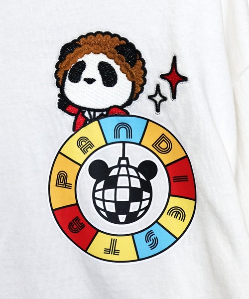 PANDIESTA(パンディエスタ)の「ディスコソウルパンダロンT(M2)(Tシャツ/カットソー・メンズ・ホワイト/ブラック・XL/XXL/M/L)」の13枚目の写真