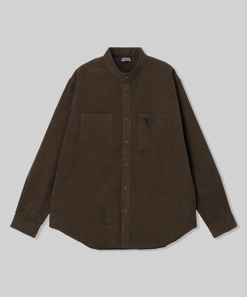 Columbia(コロンビア)の「COLUMBIA BLACK LABEL/ フラッグピークシャツ /コロンビアブラックレーベル(シャツ/ブラウス・メンズ・ブラック/ネイビー/ブラウン・XL/M/L/S)」の3枚目の写真