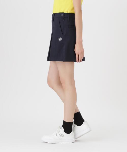 PEARLY GATES（パーリーゲイツ）の「プレイティングベアメッシュスカート (WOMENS)（スカート・レディース・ネイビー/イエロー・SMALL/MEDIUM/LARGE）」の14枚目の写真
