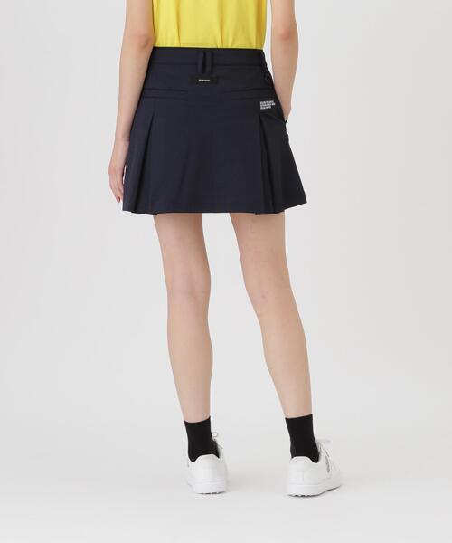 PEARLY GATES（パーリーゲイツ）の「プレイティングベアメッシュスカート (WOMENS)（スカート・レディース・ネイビー/イエロー・SMALL/MEDIUM/LARGE）」の15枚目の写真