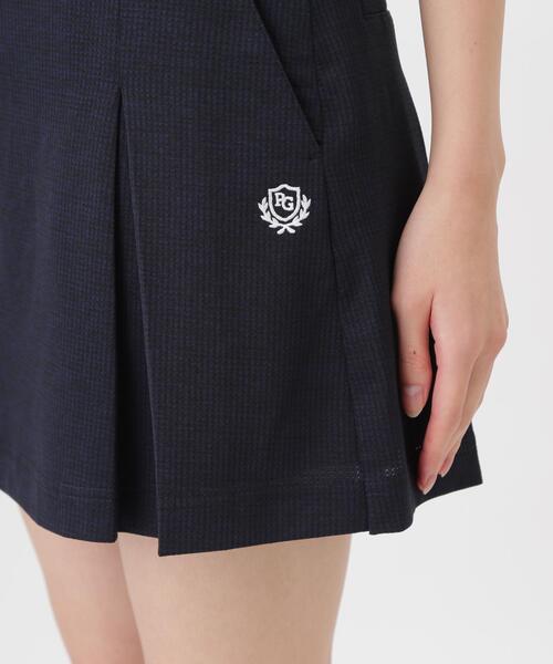 PEARLY GATES（パーリーゲイツ）の「プレイティングベアメッシュスカート (WOMENS)（スカート・レディース・ネイビー/イエロー・SMALL/MEDIUM/LARGE）」の19枚目の写真