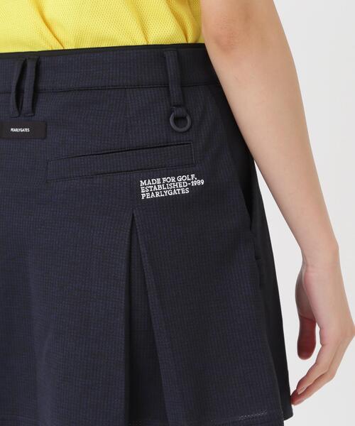 PEARLY GATES（パーリーゲイツ）の「プレイティングベアメッシュスカート (WOMENS)（スカート・レディース・ネイビー/イエロー・SMALL/MEDIUM/LARGE）」の20枚目の写真
