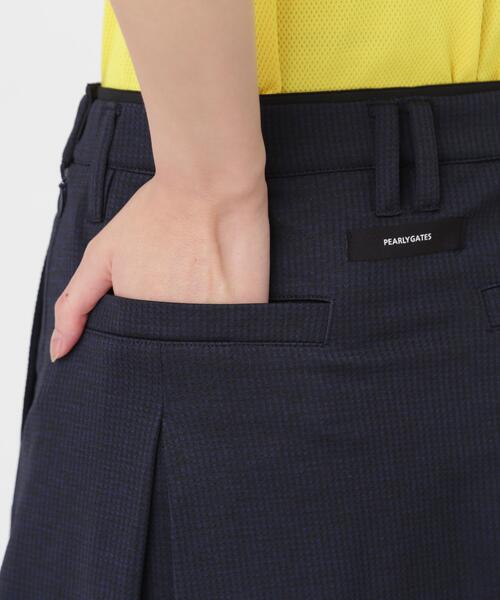 PEARLY GATES（パーリーゲイツ）の「プレイティングベアメッシュスカート (WOMENS)（スカート・レディース・ネイビー/イエロー・SMALL/MEDIUM/LARGE）」の22枚目の写真
