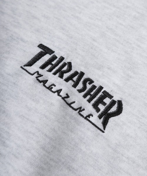 THRASHER(スラッシャー)の「【70】【THRASHER/スラッシャー】ヘビーウェイト ジップパーカー/フーディー/オーバーサイズ/ライトアウター/スケーター/ロゴ刺繍/裏起毛/ユニセックス/レディース/メンズ(パーカー・メンズ・レッド/ブルー/グリーン/グレー/ブラック/グリーン系カモフラージュ・L/XL/M)」の19枚目の写真