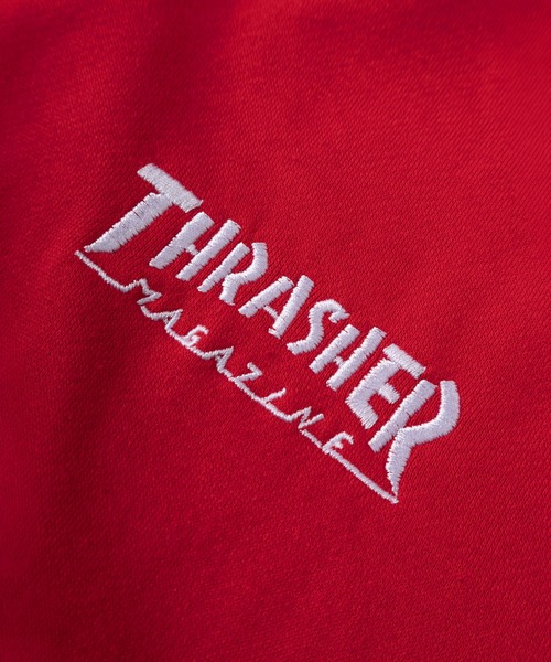 THRASHER(スラッシャー)の「【70】【THRASHER/スラッシャー】ヘビーウェイト ジップパーカー/フーディー/オーバーサイズ/ライトアウター/スケーター/ロゴ刺繍/裏起毛/ユニセックス/レディース/メンズ(パーカー・メンズ・レッド/ブルー/グリーン/グレー/ブラック/グリーン系カモフラージュ・L/XL/M)」の18枚目の写真