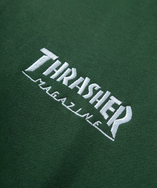 THRASHER(スラッシャー)の「【70】【THRASHER/スラッシャー】ヘビーウェイト ジップパーカー/フーディー/オーバーサイズ/ライトアウター/スケーター/ロゴ刺繍/裏起毛/ユニセックス/レディース/メンズ(パーカー・メンズ・レッド/ブルー/グリーン/グレー/ブラック/グリーン系カモフラージュ・L/XL/M)」の16枚目の写真