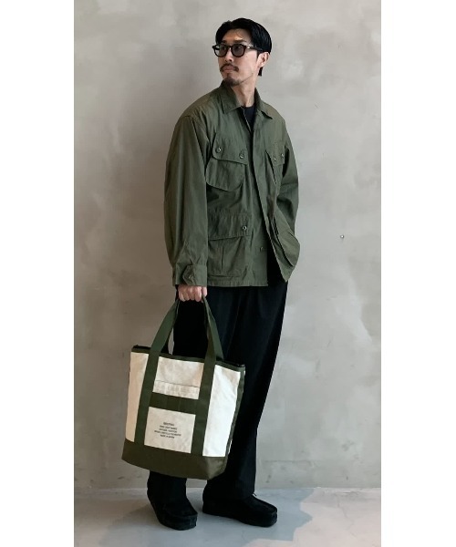 BRIEFING(ブリーフィング)の「【BRIEFING/ブリーフィング】DLS REVERSIBLE 2WAY TOTE(トートバッグ・メンズ・オートミール/グレー・FREE)」の1枚目の写真