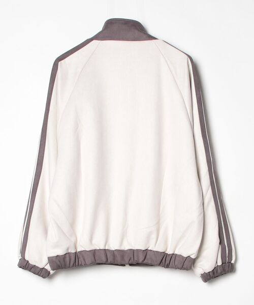 __gram.(スペースグラム)の「ポンチスエードトラックJK(ジャージ・メンズ・ピンク/チャコール/アイボリー/ネイビー・M/L)」の21枚目の写真