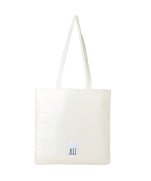 AMERICAN HOLIC（アメリカンホリック）の「【ホリホリ】スクエアーシャイニートートバッグ（トートバッグ・レディース・ブロンズ/ライトブルー/ホワイト・FREE）」の19枚目の写真