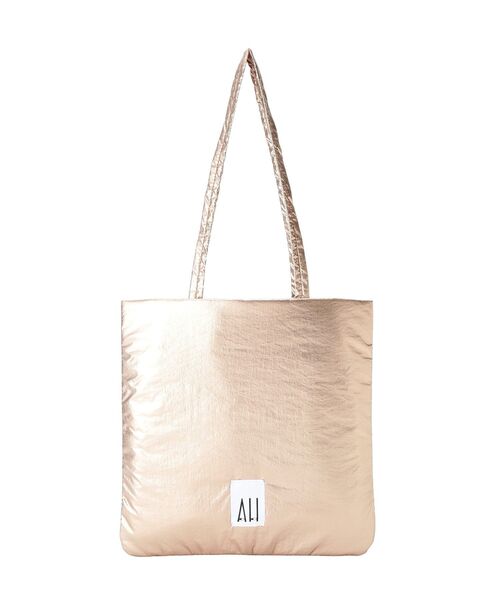 AMERICAN HOLIC（アメリカンホリック）の「【ホリホリ】スクエアーシャイニートートバッグ（トートバッグ・レディース・ブロンズ/ライトブルー/ホワイト・FREE）」の21枚目の写真