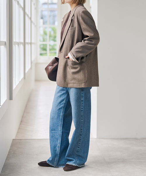 Spick & Span(スピックアンドスパン)の「ウールネップヘリンボンジャケット(テーラードジャケット・レディース・その他4・38/36)」の7枚目の写真